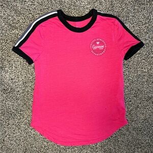 Justice Gymnast Tee, Size 6 (028G)